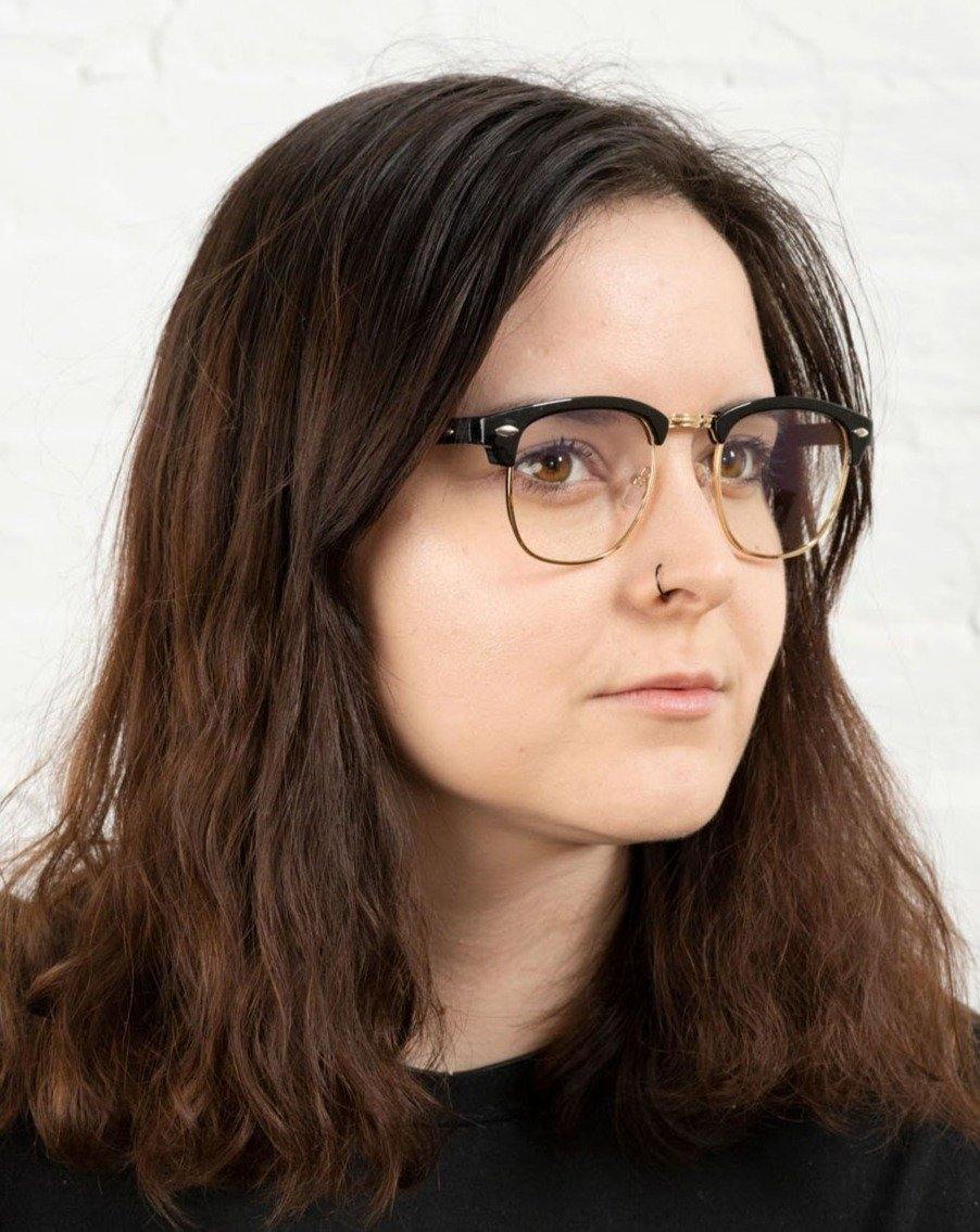 Poseidon Blue Glasses 