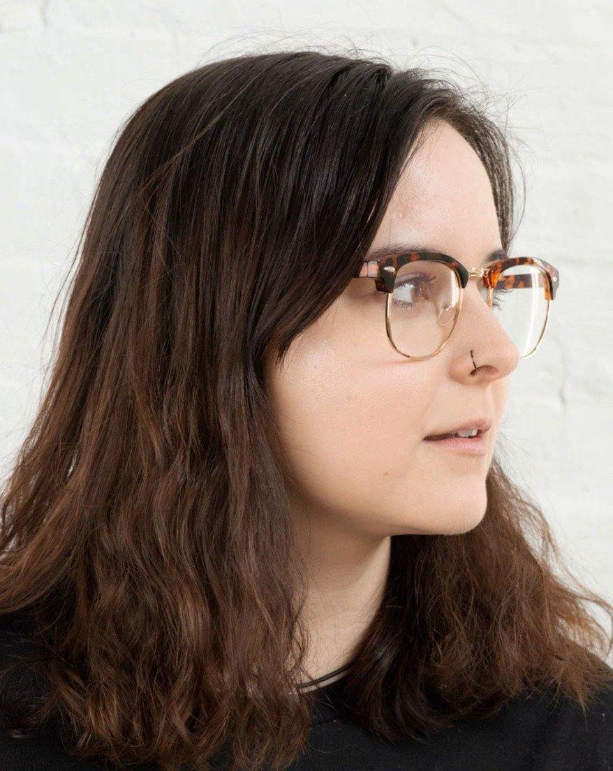 Poseidon Blue Glasses 