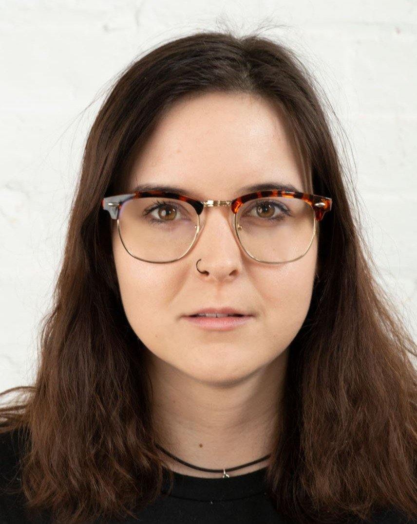 Poseidon Blue Glasses 